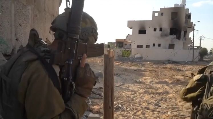 Nyheter fra slagmarken: Israel har omringet Hamas» hovedborg